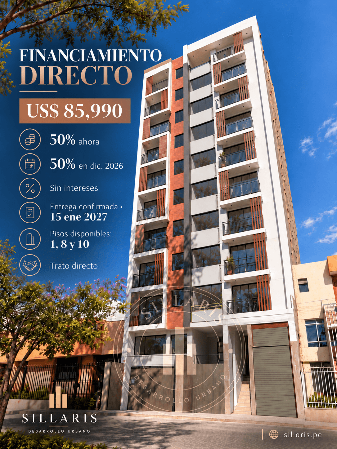 Proyecto PARKE 10 en Yanahuara, Arequipa